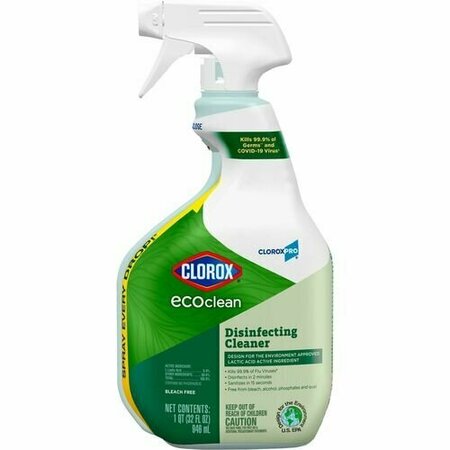 CLOROX CO CLEANER, DSNFCT, ECOCLN, SPRY, 32Z CLO60213
